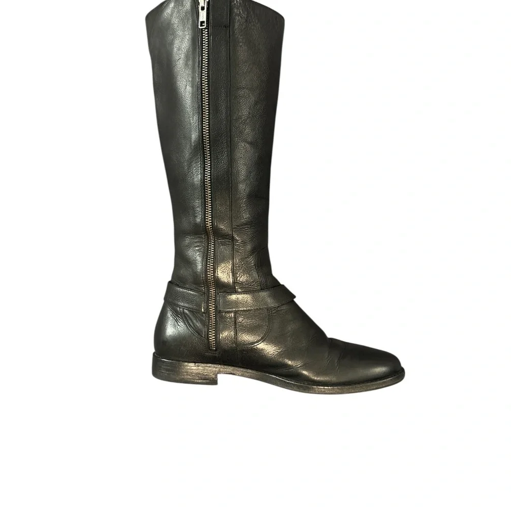 Cole Haan Black X Nike Air Leather Ride Boots - Picture 3 of 14